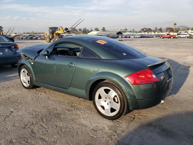 TRUWT28N121029832 - 2002 AUDI TT QUATTRO GREEN photo 2