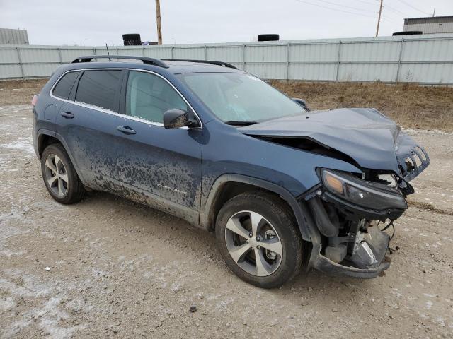 1C4PJMDX4ND508658 - 2022 JEEP CHEROKEE LIMITED BLUE photo 4