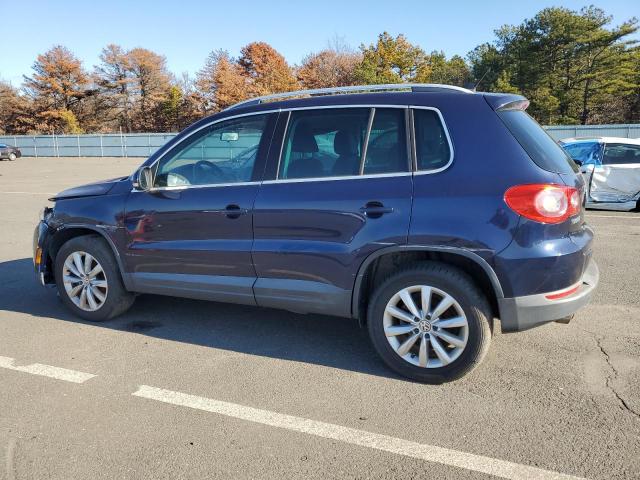 WVGAV7AX9BW503953 - 2011 VOLKSWAGEN TIGUAN S BLUE photo 2