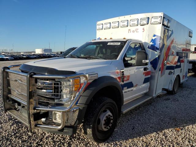 1FDUF4HT0HDA02725 - 2017 FORD F450 SUPER DUTY WHITE photo 1