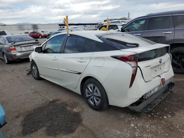 JTDKARFU5J3545163 - 2018 TOYOTA PRIUS WHITE photo 2