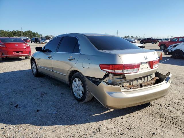 1HGCM56364A051066 - 2004 HONDA ACCORD LX GOLD photo 2