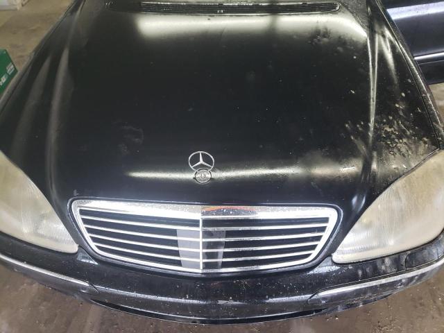 WDBNG78J42A241367 - 2002 MERCEDES-BENZ S 600 BLACK photo 11