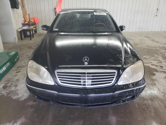 WDBNG78J42A241367 - 2002 MERCEDES-BENZ S 600 BLACK photo 5