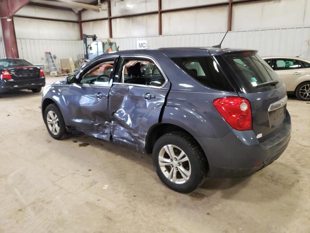 2GNALBEK4D6425310 - 2013 CHEVROLET EQUINOX LS BLUE photo 2