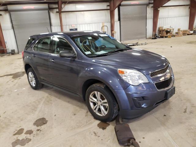 2GNALBEK4D6425310 - 2013 CHEVROLET EQUINOX LS BLUE photo 4