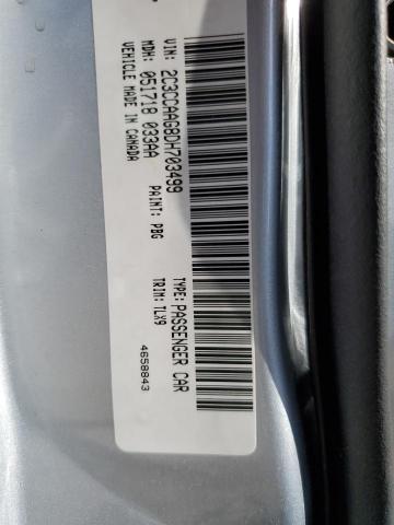 2C3CCAAG8DH703499 - 2013 CHRYSLER 300 SRT8 C SILVER photo 12