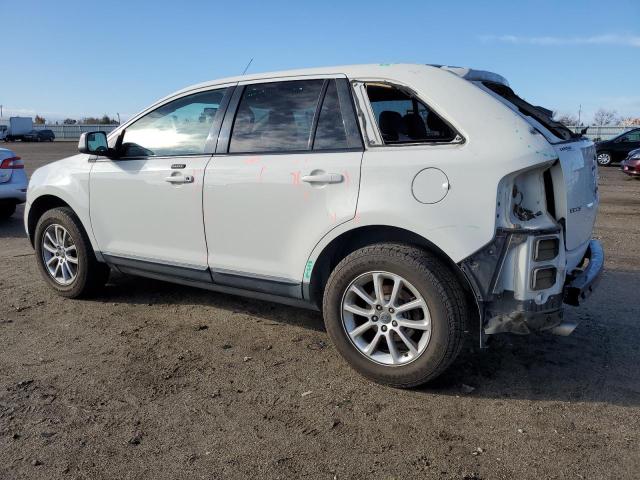 2FMDK3JC9ABA36853 - 2010 FORD EDGE SEL WHITE photo 2