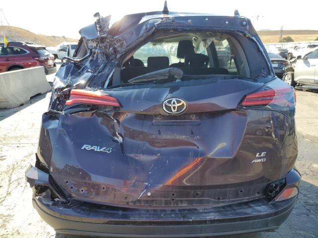 2T3BFREV0GW525470 - 2016 TOYOTA RAV4 LE MAROON photo 6