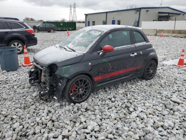 3C3CFFJH7DT743433 - 2013 FIAT 500 ABARTH BLACK photo 1