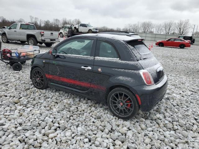 3C3CFFJH7DT743433 - 2013 FIAT 500 ABARTH BLACK photo 2