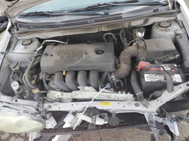 1NXBR32E55Z460453 - 2005 TOYOTA COROLLA CE SILVER photo 11