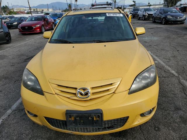 JM1BK343X41166759 - 2004 MAZDA MAZDA3 HATCHBACK YELLOW photo 5