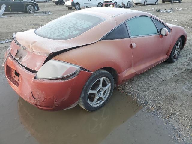 4A3AK24F27E059151 - 2007 MITSUBISHI ECLIPSE GS ORANGE photo 3