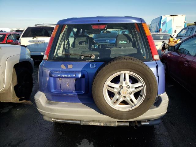 JHLRD18651C014022 - 2001 HONDA CR-V EX BLUE photo 6