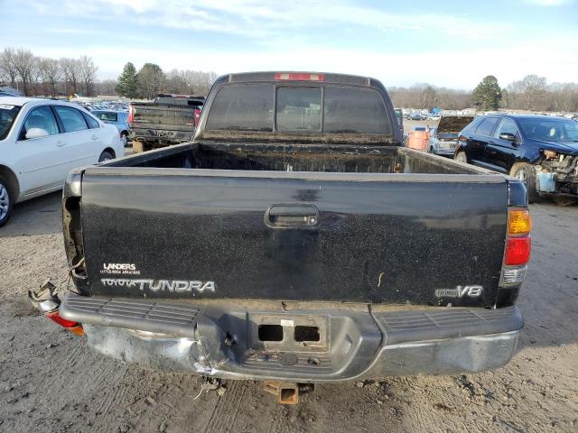 5TBRT34131S172436 - 2001 TOYOTA TUNDRA ACCESS CAB BLACK photo 6