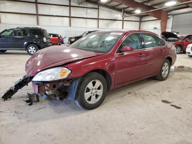 2G1WT58K889112480 - 2008 CHEVROLET IMPALA LT MAROON photo 1