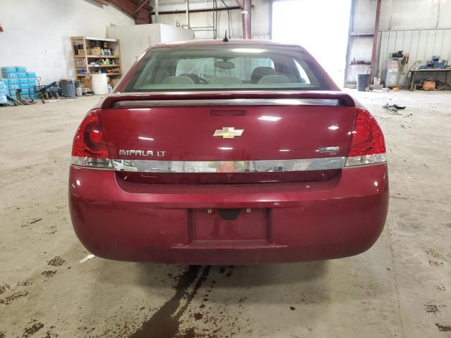 2G1WT58K889112480 - 2008 CHEVROLET IMPALA LT MAROON photo 6