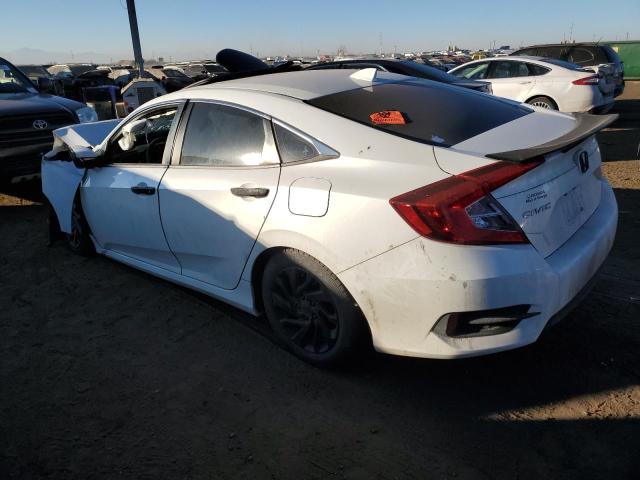 19XFC2F73JE022195 - 2018 HONDA CIVIC EX WHITE photo 2