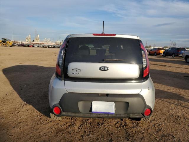 KNDJN2A20E7741460 - 2014 KIA SOUL SILVER photo 6