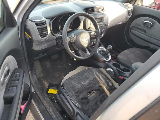 KNDJN2A20E7741460 - 2014 KIA SOUL SILVER photo 8