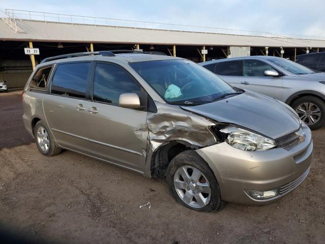 5TDZA22C44S136755 - 2004 TOYOTA SIENNA XLE BEIGE photo 4