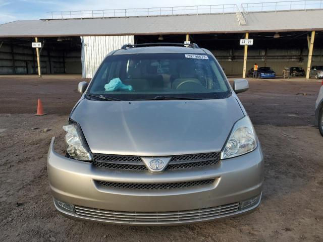 5TDZA22C44S136755 - 2004 TOYOTA SIENNA XLE BEIGE photo 5