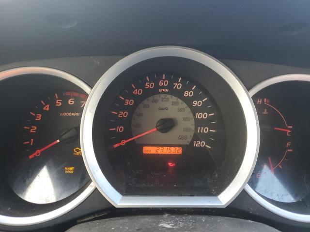 5TETX22N55Z059338 - 2005 TOYOTA TACOMA ACCESS CAB SILVER photo 9