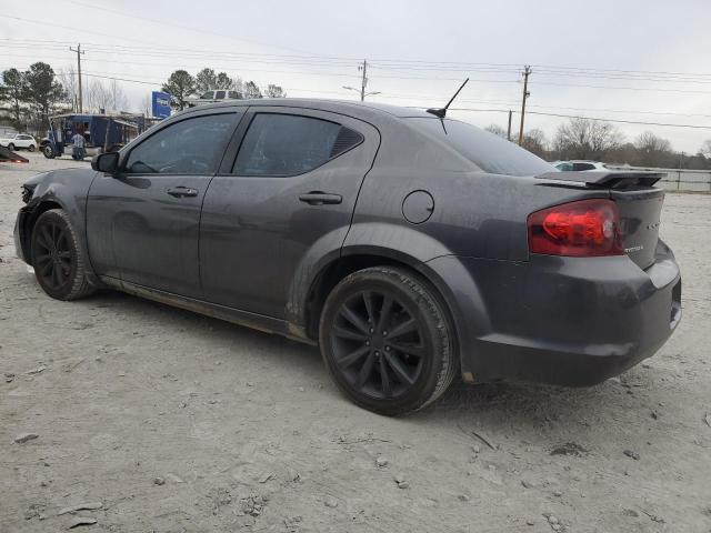 1C3CDZAB1EN182831 - 2014 DODGE AVENGER SE CHARCOAL photo 2