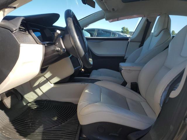 5YJSA1E24JF285651 - 2018 TESLA MODEL S 灰色 照片 7