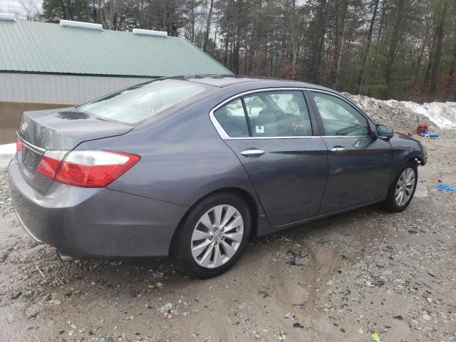 1HGCR2F87DA139653 - 2013 HONDA ACCORD EXL GRAY photo 3