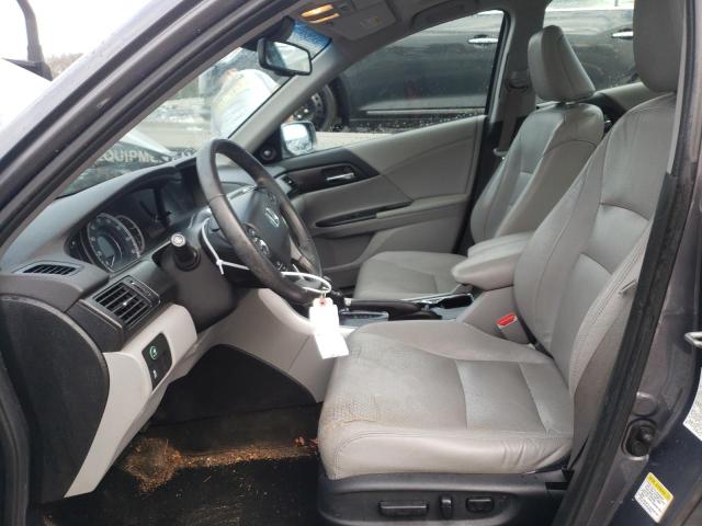 1HGCR2F87DA139653 - 2013 HONDA ACCORD EXL GRAY photo 7