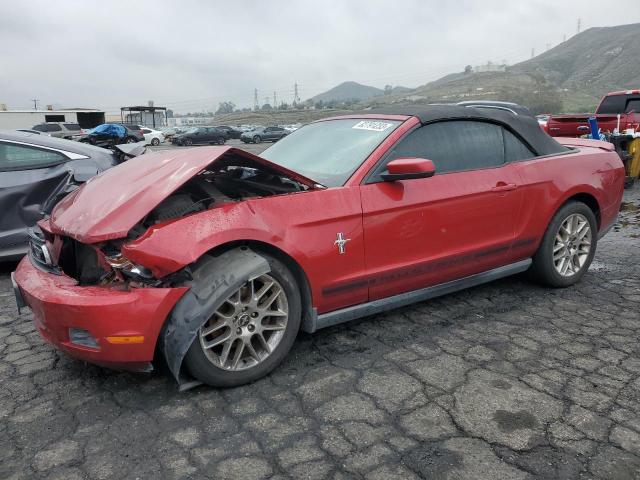1ZVBP8EM5C5230250 - 2012 FORD MUSTANG RED photo 1