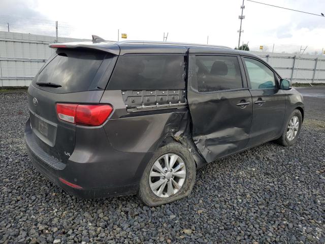 KNDMB5C14H6333419 - 2017 KIA SEDONA LX BROWN photo 3