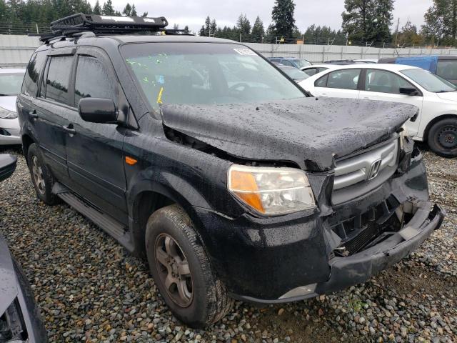 5FNYF18758B020203 - 2008 HONDA PILOT EXL BLACK photo 4