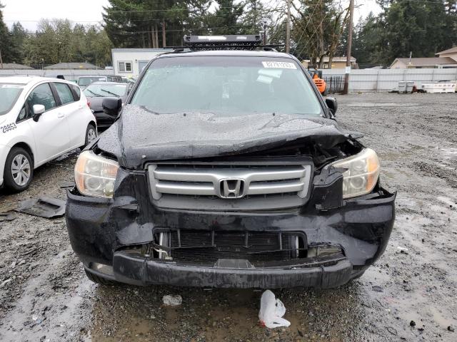 5FNYF18758B020203 - 2008 HONDA PILOT EXL BLACK photo 5