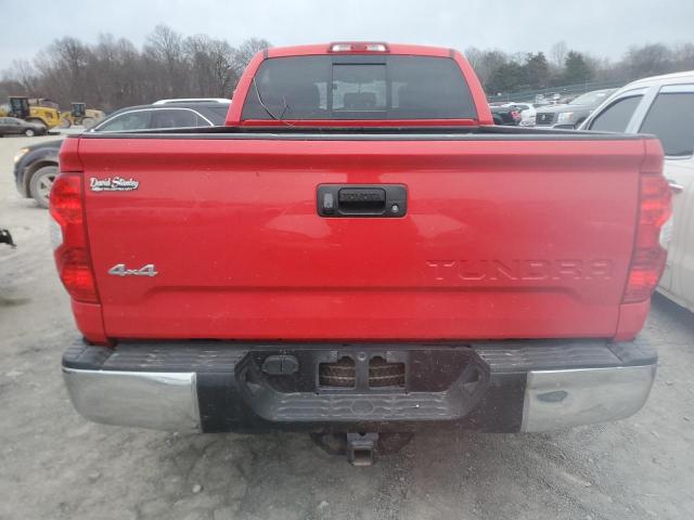 5TFUW5F15GX544895 - 2016 TOYOTA TUNDRA DOUBLE CAB SR/SR5 RED photo 6