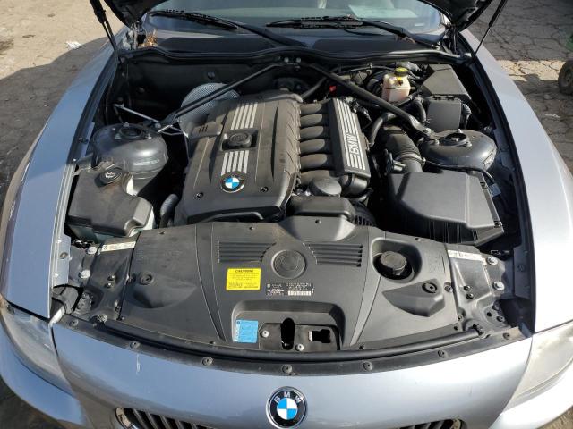 4USBU53537LX03354 - 2007 BMW Z4 3.0SI SILVER photo 11