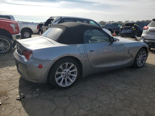 4USBU53537LX03354 - 2007 BMW Z4 3.0SI SILVER photo 3