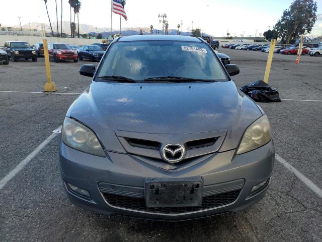 JM1BK344681861075 - 2008 MAZDA 3 HATCHBACK GRAY photo 5