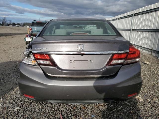 19XFB2F55FE245217 - 2015 HONDA CIVIC LX GRAY photo 6