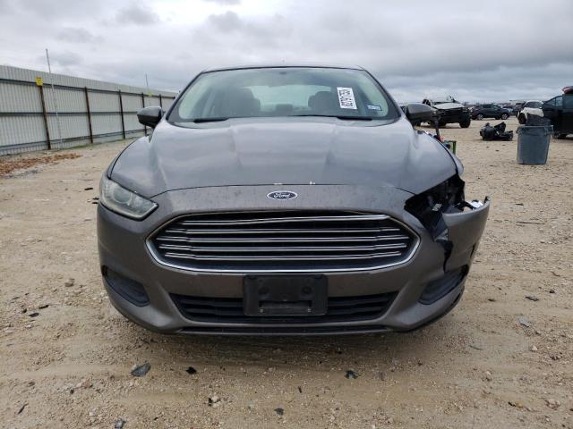 3FA6P0UU4ER368732 - 2014 FORD FUSION S HYBRID GRAY photo 5