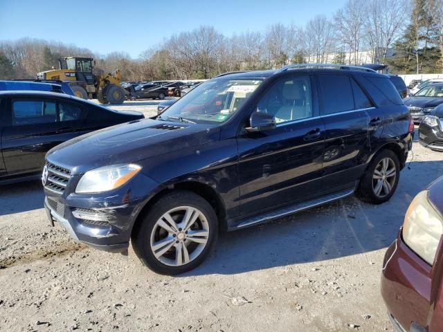 4JGDA5HB7EA340700 - 2014 MERCEDES-BENZ ML 350 4MATIC BLUE photo 1