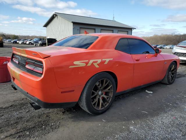 2C3CDZDJ6GH299089 - 2016 DODGE CHALLENGER SRT 392 ORANGE photo 3