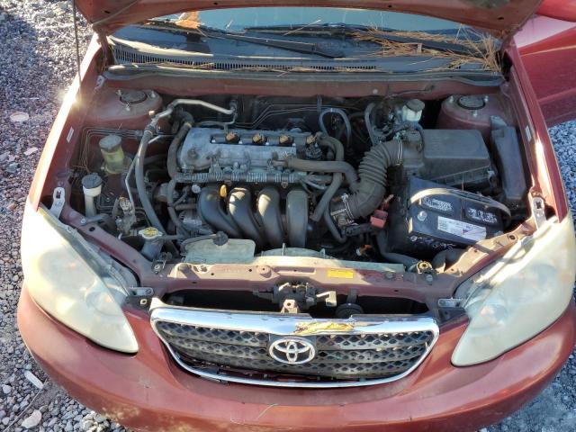 1NXBR30E57Z878940 - 2007 TOYOTA COROLLA CE RED photo 11