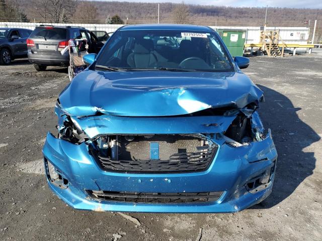 4S3GTAM69H3716335 - 2017 SUBARU IMPREZA SPORT BLUE photo 5