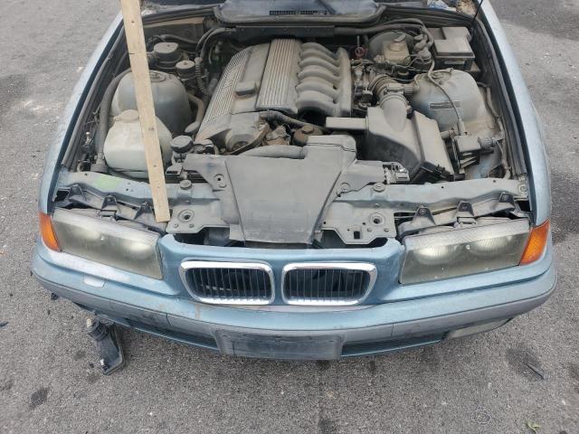 WBABG2327VET35759 - 1997 BMW 328 IS AUTOMATIC TEAL photo 11