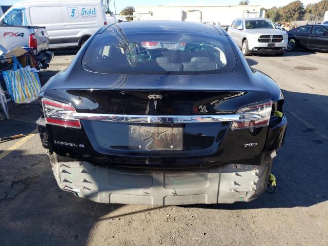 5YJSA1E24GF140750 - 2016 TESLA MODEL S შავი ფოტო 6