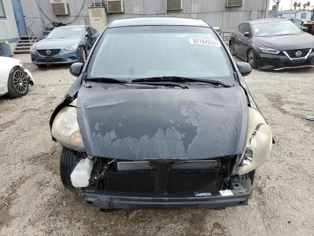 JHMGD38468S039668 - 2008 HONDA FIT BLACK photo 5