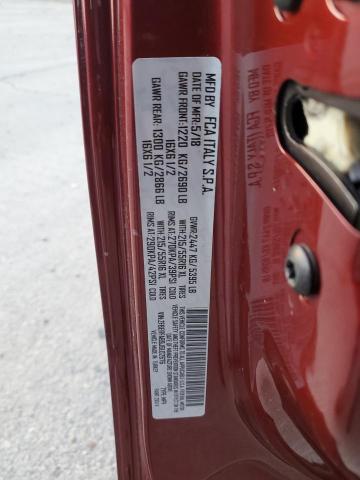 ZFBERFAB9J6L02676 - 2018 RAM PROMASTER MAROON photo 13